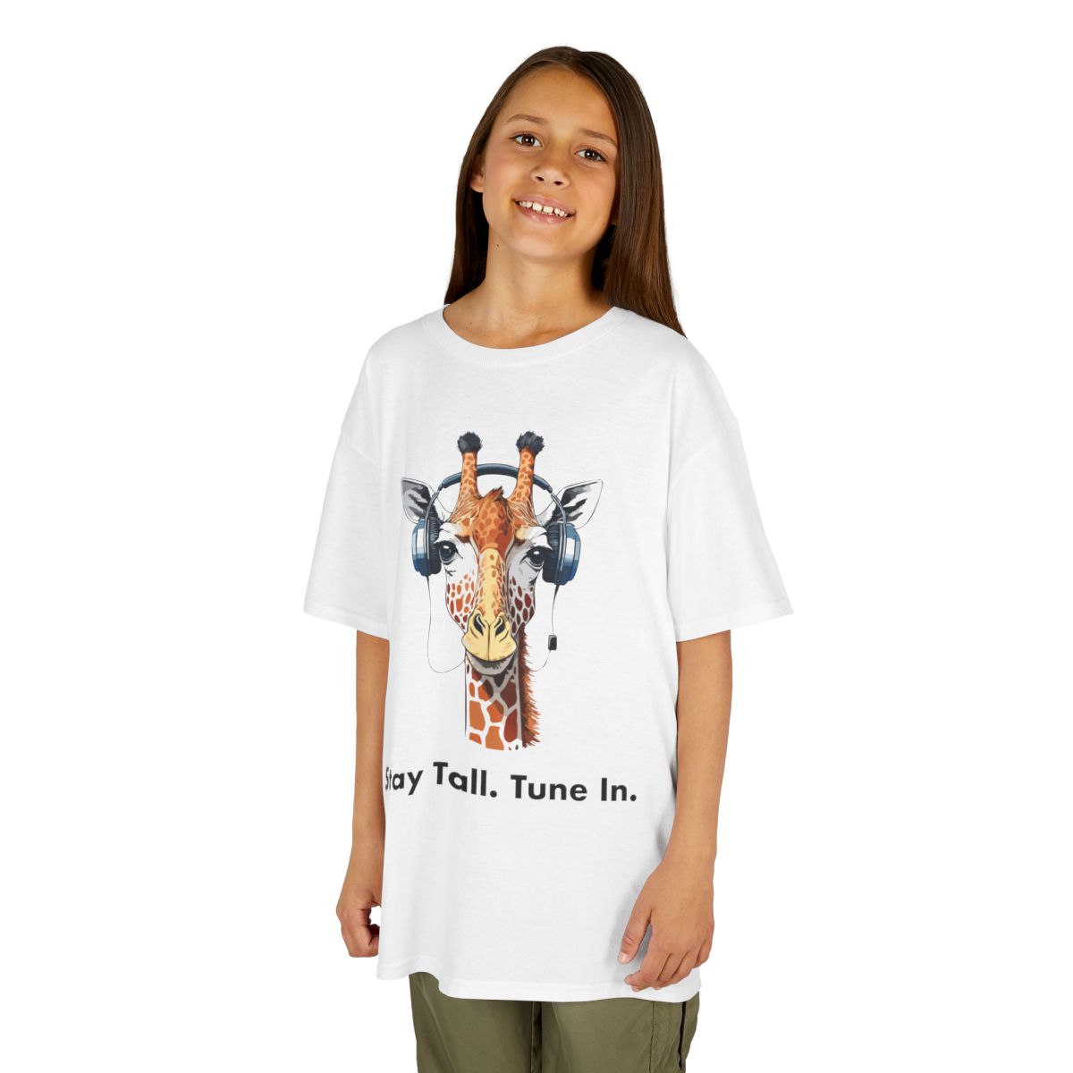 Giraffe t-shirt mockup